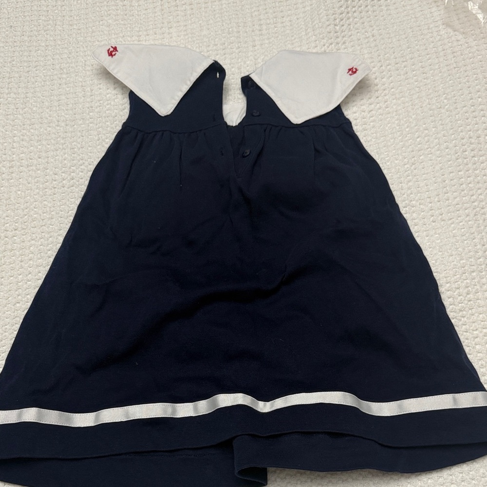 Ralph Lauren Navy and White Sailor Dress - Picture 5 of 5